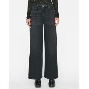 Frame Le Slim Palazzo in Hutchinson Wide Leg Jeans Size 25